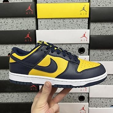 Өтүктөр: Nike Dunk Low Retro “Midnight Navy/Varsity Maize” - Классическая — 2