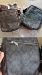 Барсетка, Coach, Материал: Натуральная кожа, Оригинал, Новый