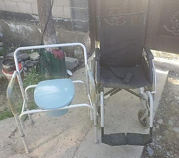 Инвалидные коляски: Инвалидная коляска + кресло-туалет (комплект) Продаю инвалидную — 7