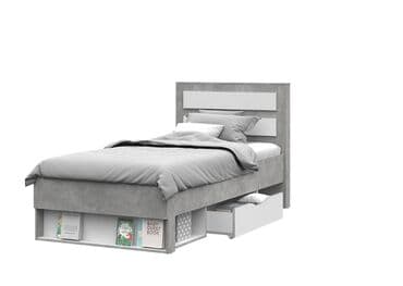 двухъярусный кровать для взрослых: Односпальная кровать Денвер создана в духе серии, в светлом тоне — 4