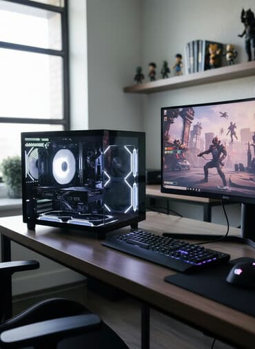 купить пк в кредит: Компьютер, Игровой, NVIDIA GeForce RTX 3050 — 1