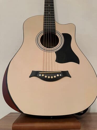 Барабаны: Жаңы гитара сатылат . акустическая. размер 38. комплект входит. чехол✅ — 3