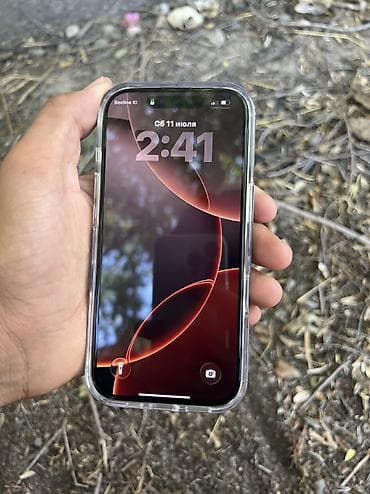 Техника и электроника: IPhone 16 Pro, Б/у, 256 ГБ, Black Titanium, Защитное стекло, Чехол, 90 % — 2