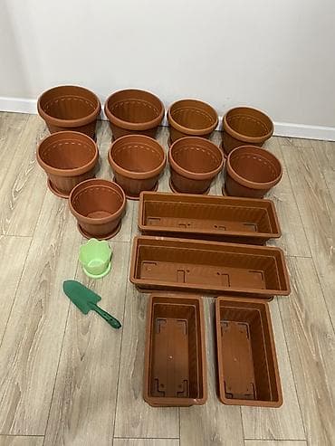 Набор для комнатного и балконного озеленения В комплекте: - Круглые