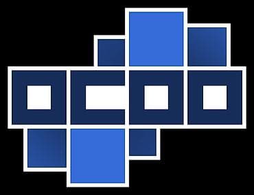 Логотип/бренд‑знак в стиле пиксель-арт - Минималистичный знак из