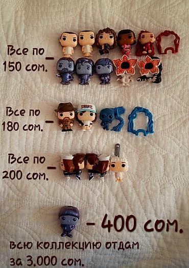 third edition solution: Мини‑фигурки Funko (серия по сериалу «Очень странные дела»). Сеты и — 1