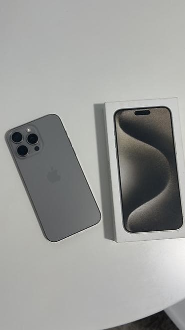 ios 8: IPhone 15 Pro, Б/у, 128 ГБ, Natural Titanium, Коробка, 85 % — 4