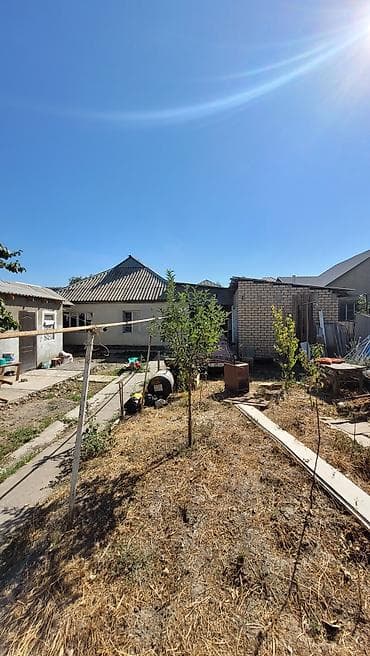 локомотив: ⚠️Срочно продаю Дом + Бизнес 📍Пишпек, Локомотив ✔️Дом 80м² 3 — 6