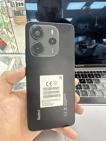 Redmi, Redmi Note 14, Б/у, 128 ГБ, цвет - Черный, 2 SIM