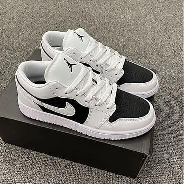 джордан 1: Кроссовки Nike Air Jordan 1 Low - Низкий силуэт на шнуровке — 3