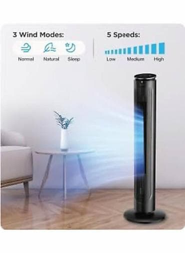 neta s: Напольный вентилятор-колонна Midea FZ10-16TR8 - Три режима обдува — 1