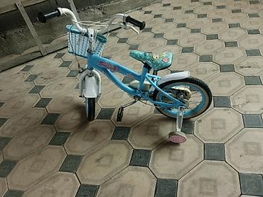 водный банан: Детский велосипед, 4-колесный, 4 - 6 лет, Для девочки — 5