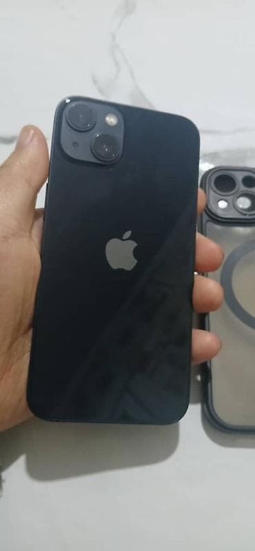 IPhone 13, Б/у, 256 ГБ, Blue Titanium, Чехол, 78 %