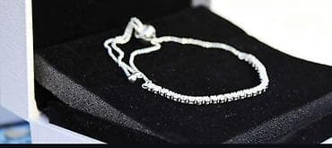 Свадебные платья: Серебряные серьги, Проба 925, Женские, Новый — 2