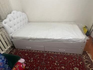 раскладная кровать бишкек: Полутороспальная кровать, Б/у, длина - 2 см, Ширина: 15 см — 2