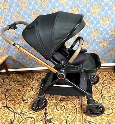 kidilo коляска цена: Коляска, Другой бренд, цвет - Черный, Б/у, Самовывоз, Платная доставка — 1