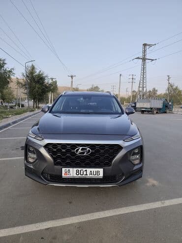 авто рассрочка бишкек без первоначального взноса: Hyundai Santa Fe: 2018 г., 2 л, Автомат, Дизель, Кроссовер — 3