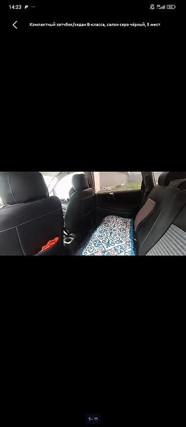 бишкек авто машина: Компактный хэтчбек/седан B‑класса, 5 мест. Серебристый цвет кузова — 7