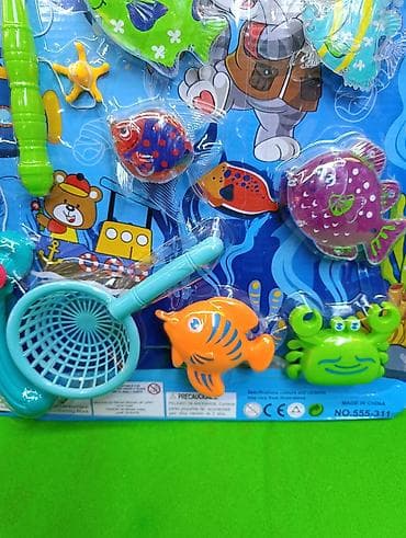 магнитная рыбалка: Рыбалка игра детская в ассортименте🎣 Комплектация товара: 2 удочки — 3