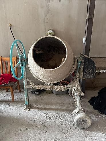 Аппараты для стирки ковров: Бетономешалка Гравитационная, Малая (менее 150 л) — 1