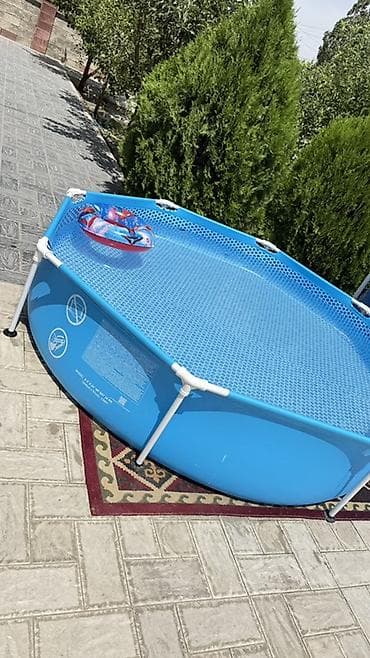Каркасный круглый бассейн для дачи/двора.со скидкой👍 5900 сом🔥🔥💛🔥🔥 — 2
