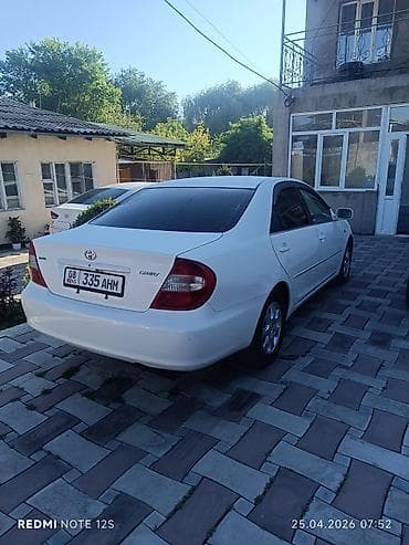 a2 group: Toyota Camry: 2004 г., 2.4 л, Автомат, Бензин, Седан — 5