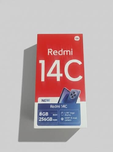компютерный корпус: Redmi, Redmi 14C, Новый, 256 ГБ, 2 SIM — 5