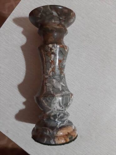 черепашка стекло: Продам подсвечник из натурального камня, высотой 17 см, Цена 1000 — 9