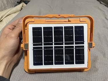 прожектор фан: Светодиодный прожектор с солнечной панелью и повербанком - Мощный — 2