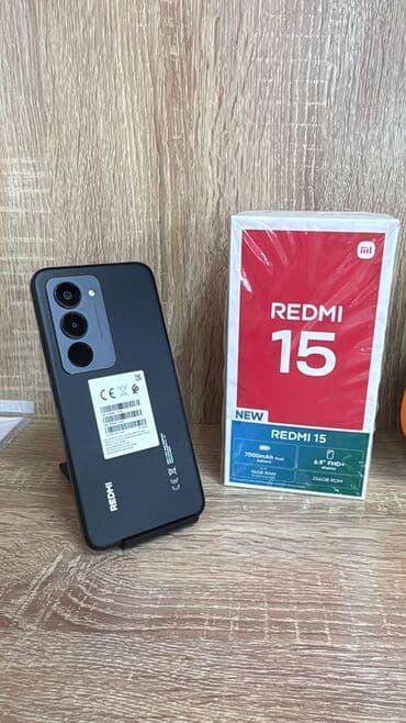 телефон редим 10: Redmi, Redmi 15, 256 ГБ, цвет - Черный — 1