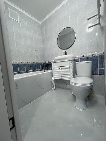 район ак кеме: 1 комната, 40 м², 104 серия, 4 этаж, Евроремонт — 10