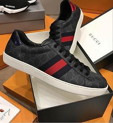 кеды армани: Мужские кроссовки, 41, 41.5, 42, Gucci, Новый, цвет - Синий — 2