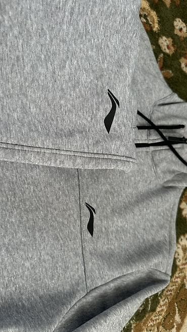 мужские пальто бишкек дордой: Эркектердин спорттук костюму, XL, Lining, Жаңы, түсү - Боз, Акылуу жеткирүү — 5