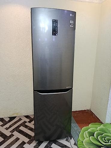 купить морозильные камеры бу: Холодильник LG, Б/у, Двухкамерный, No frost, 60 * 195 * 60 — 9