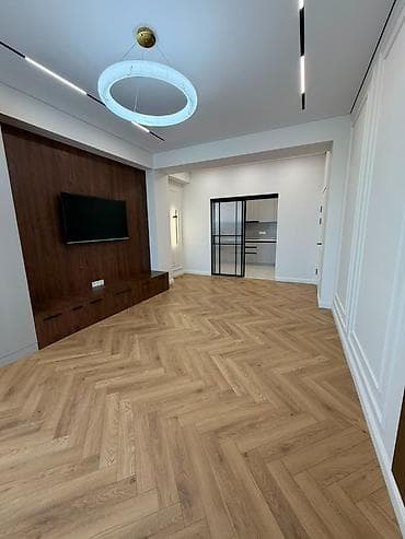 binar: 2 комнаты, 69 м², Асанбай мкр Элитка, 5 этаж, Дизайнерский ремонт — 1