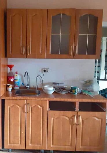 кухонный шкаф напольный: Кухонный гарнитур, Новый, МДФ, Самовывоз — 1