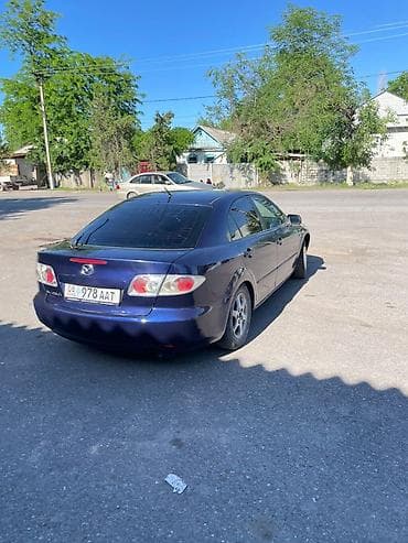 Унаа сатуу: Mazda 6: 2001 г., 2 л, Кол менен иштөөчү, Бензин, Седан — 5