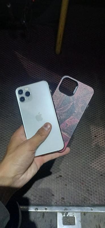 IPhone 11 Pro, 64 ГБ, Matte Gold, Зарядное устройство, Защитное стекло, Чехол, 75 % at lalafo.kg IPhone 11 Pro, 64 ГБ, Matte Gold, Зарядное устройство, Защитное стекло, Чехол, 75 %