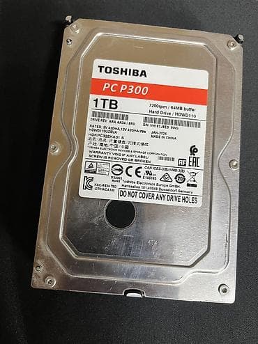 hp 4540s: Накопитель для ПК, Б/у, Toshiba, HDD, 1 ТБ, 3.5", Для ПК — 2