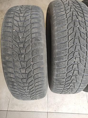 Шиналар 235 / 60 / R 18, Кыш, Колдонулган, Комплект, Жол тандабастар (АТ/МТ), Корея, Hankook — 2