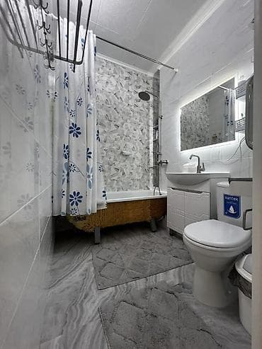 Кыймылсыз мүлк: 1 бөлмө, 43 м², 106-серия жакшыртылган, 2 кабат, Евроремонт — 6