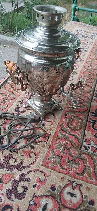старый вещи: Продаю самовар антиквар, цена 3000 — 1