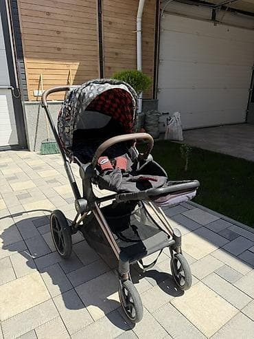 цепь золотая: Коляска, Cybex, цвет - Золотой, Б/у — 3