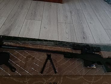 Детский мир: Игрушечная снайперская винтовка AWM (JURONG TOYS, модель JR759)все — 2