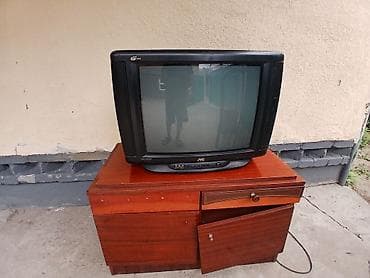 Техника жана электроника: Телевизор JVC (кинескопный, серия AV) с диагональю около 21"–25" и — 1