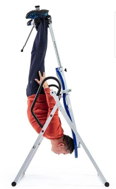 домашний велосипед тренажер: Инверсионный стол Анатомическая спинка ( Выдерживает до 150 кг ) — 6