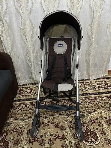 Коляска, Chicco, цвет - Коричневый, Б/у