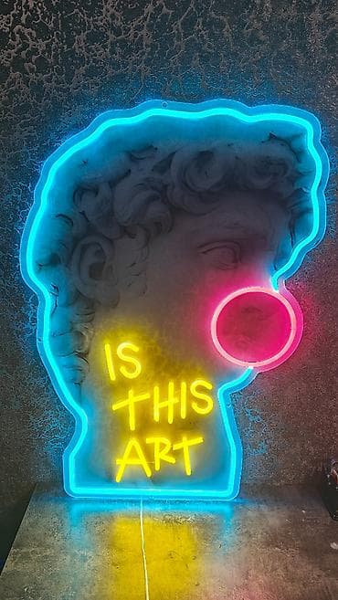 | Неоновые вывески, | Разработка дизайна