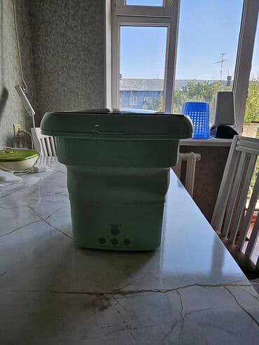 маленькая стиральная машина для детских вещей: Складное электрическое ведро-стиралка/мини-стирочная машина - — 2