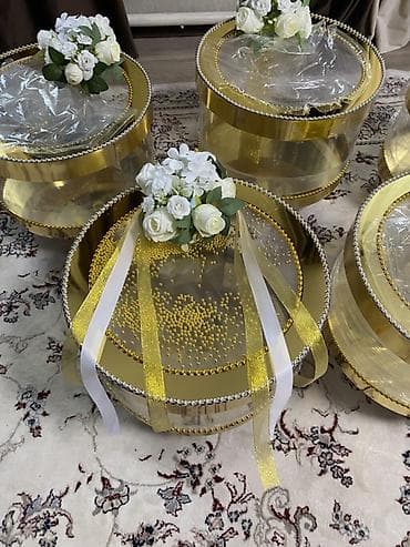 шкатулк: Разные виды себетов, мебельные, прозрачные, также зеркальная посуда — 3